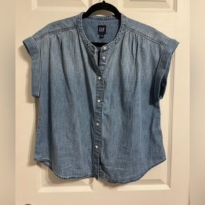 Gap ladies denim top